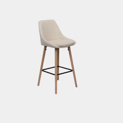 ZYNSELL Cream High Bar Stool