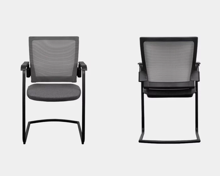 ZYNSELL Light Black Desk Chair - Image 3