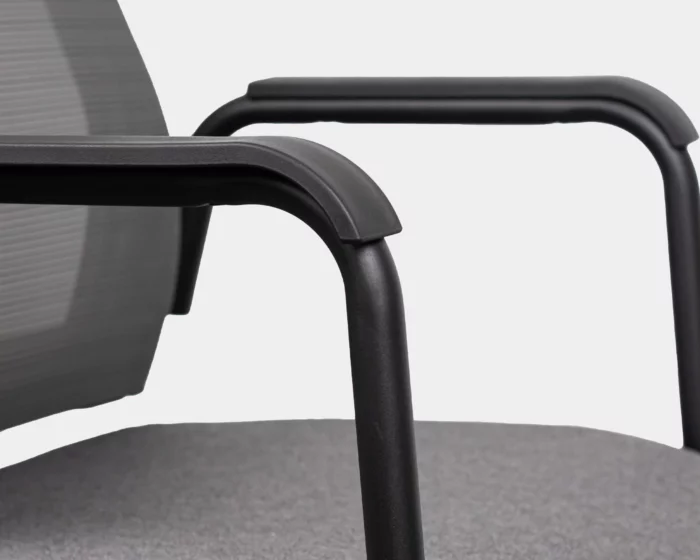 ZYNSELL Light Black Desk Chair - Image 4
