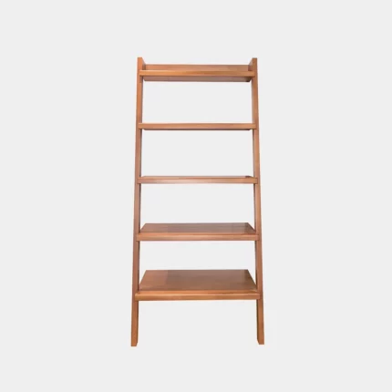ZYNSELL Natural Brown Wooden Shelf Unit