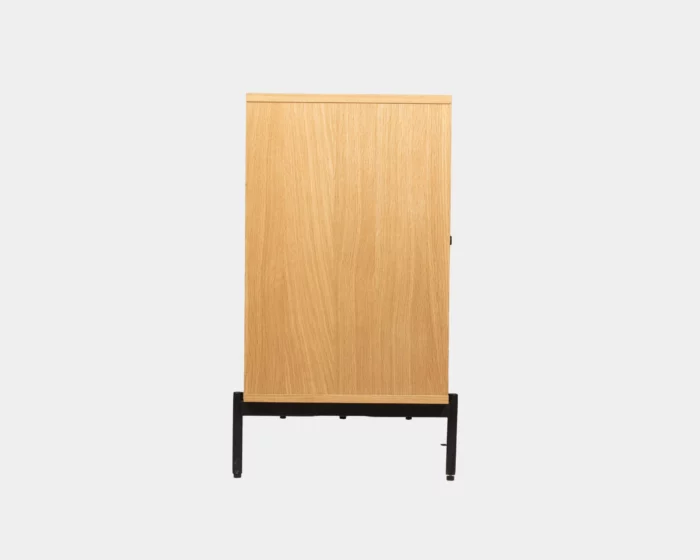 ZYNSELL Natural Slatted Wood Sideboard - Image 4