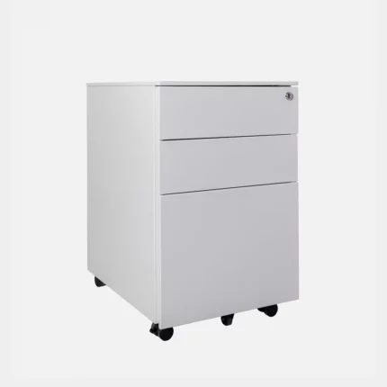 ZYNSELL White Metal 3-Drawer Cabinet
